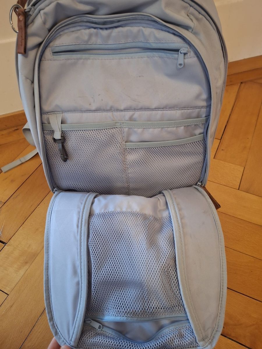 Satch Zaini: Satch Schul-Rucksack hellblau – Usato da Uzwil venduto da Mcwillson 3