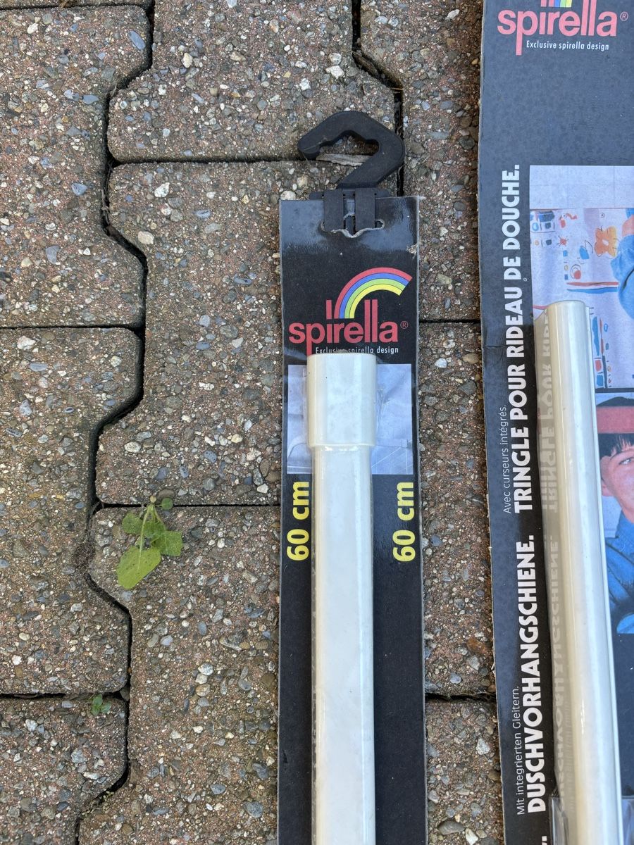 Spirella Altro per il bagno: spirella duschvorhangstange, NEU & OVP – Nuovo e nell'imballaggio originale da Langnau am Albis venduto da CollectingCoRe 2