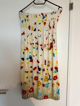 Vintage Strandkleid/Sommerkleid farbig - TOLL - M - wie NEU!