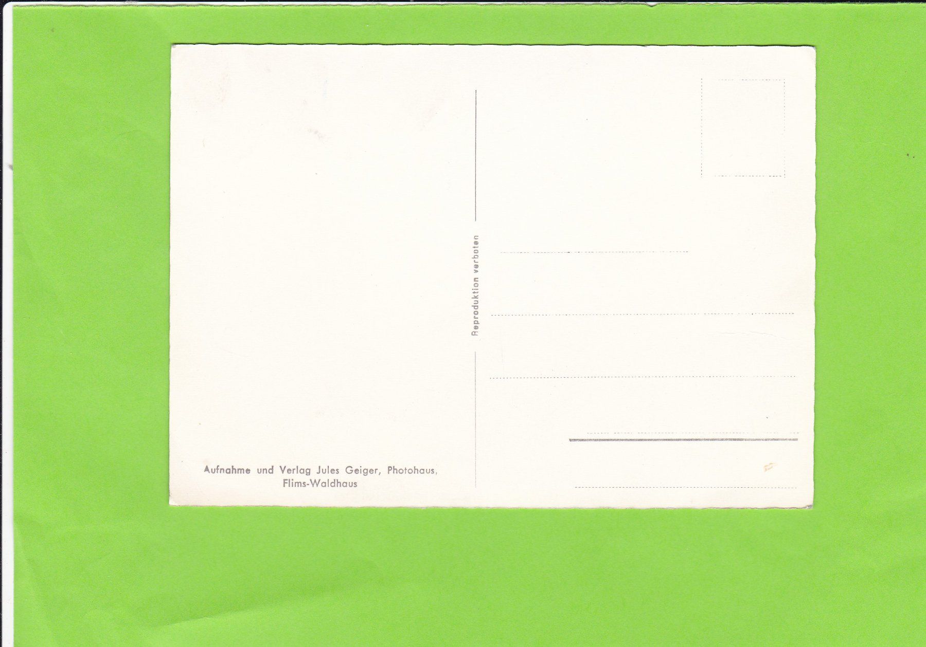 Cartoline postali: Flims mit Crap San Gion – Usato da St. Peterzell venduto da neckertal 1