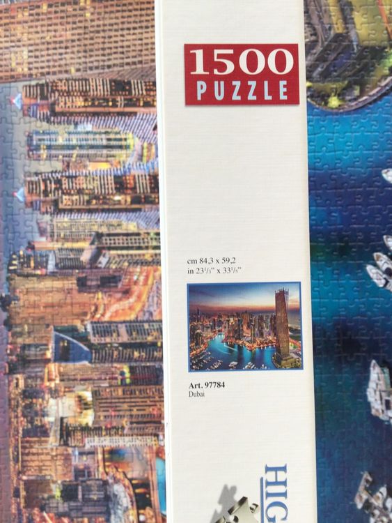 Clementoni 31814 puzzle 1500 pezzi città Puzzle classici