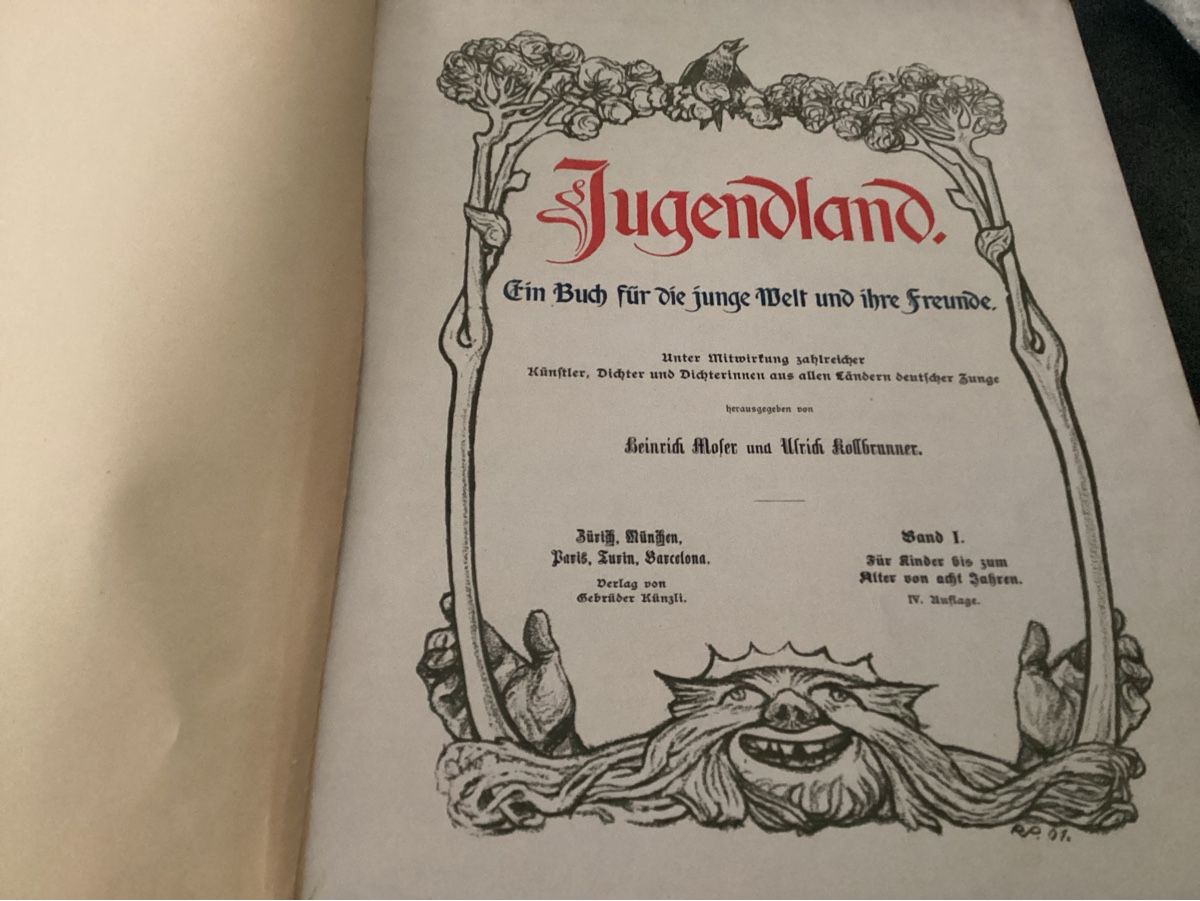 Libri: ANTIKES KINDERBUCH UM 1910 – Usato da Münchenstein venduto da NoSu98 2