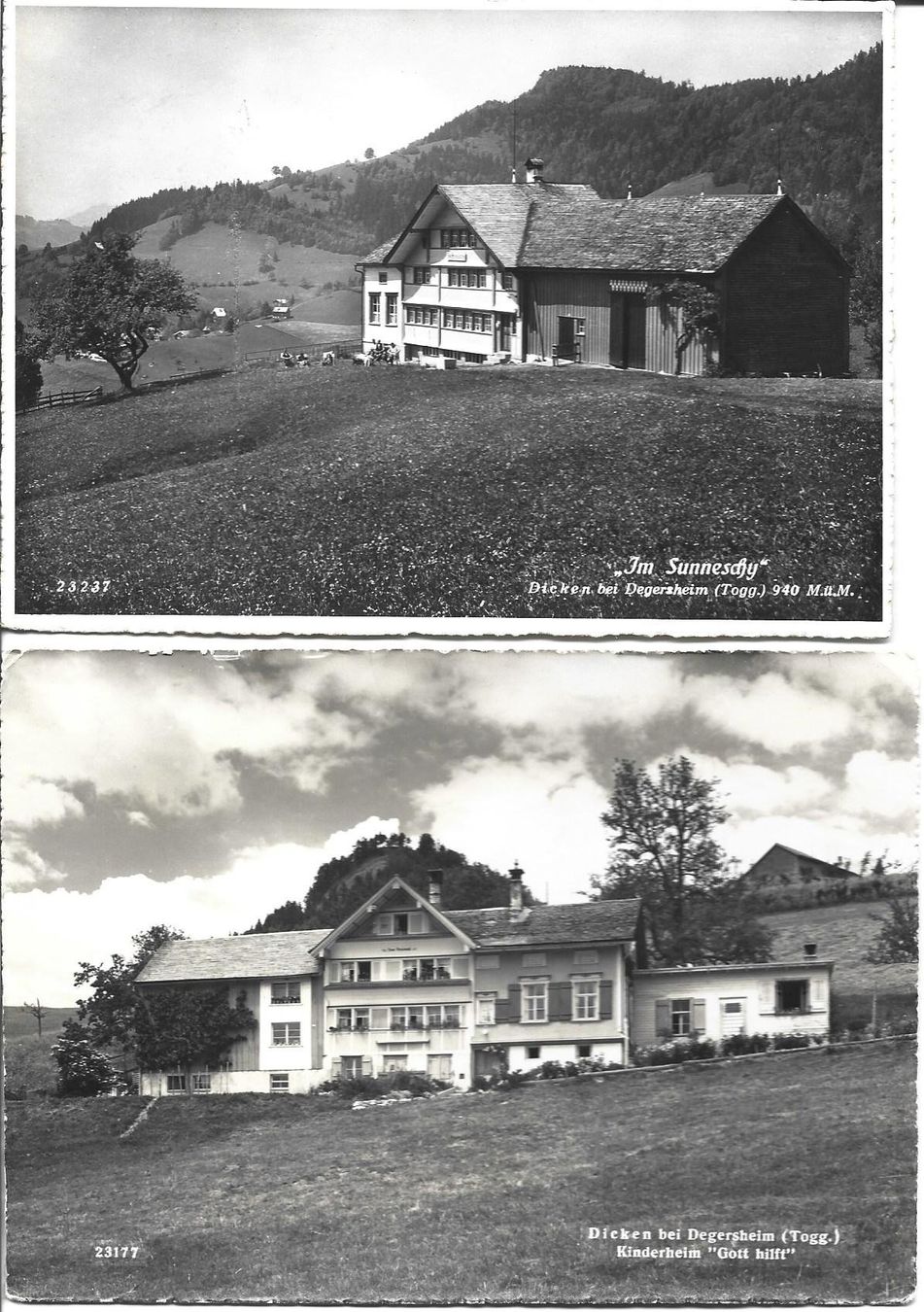 Cartes postales: AK  Dicken SG  2x – D'occasion à Appenzell par mai25