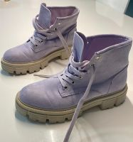 Graceland Schnürstiefel Lila, Grösse 36, neuwertig!