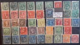Kanada Canada British Lot mit alten Werten I