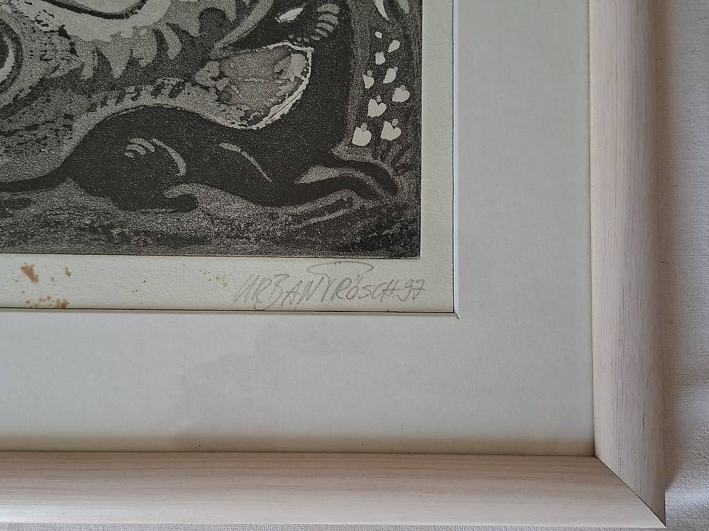 Grafica & Litografie: Originalgrafik von Urban Trösch – Usato da Wabern venduto da amo_pp26 2