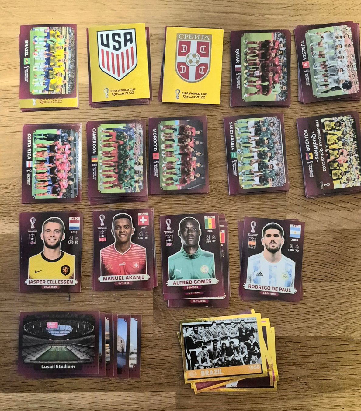 Panini Carte collezionabili: Panini Qatar-Weltmeisterschaft 2022. – Nuovo (secondo la descrizione) da Buchs SG venduto da Astridmoss 1