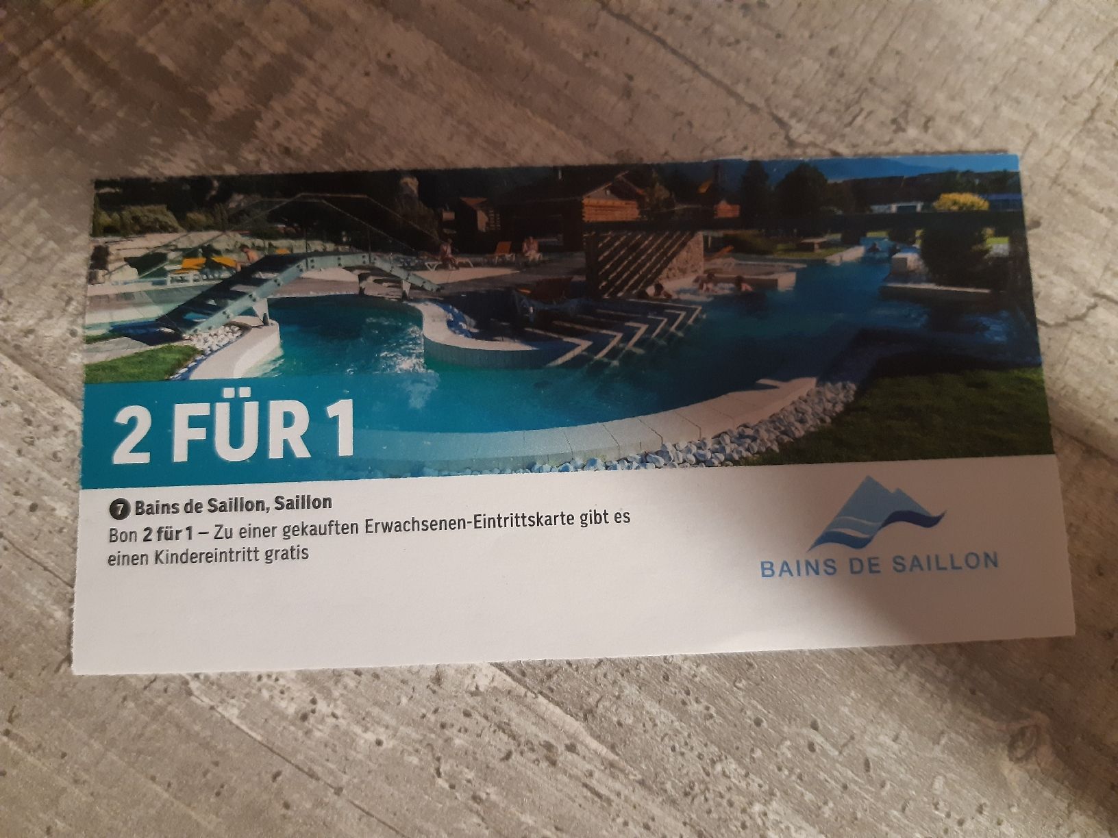 Buoni: Gutschein Bains de Saillon – Nuovo (secondo la descrizione) da Toffen venduto da Gwunderegge77