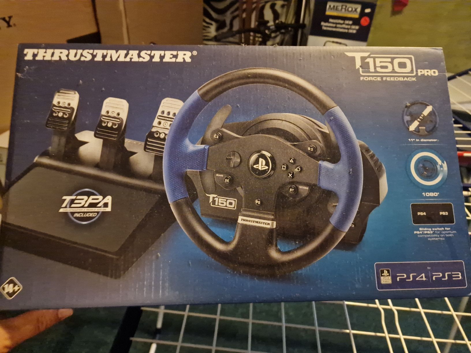 Thrustmaster Controller: Thrustmaster T150,  PS4, PS3 – Usato da Moosleerau venduto da babynaz