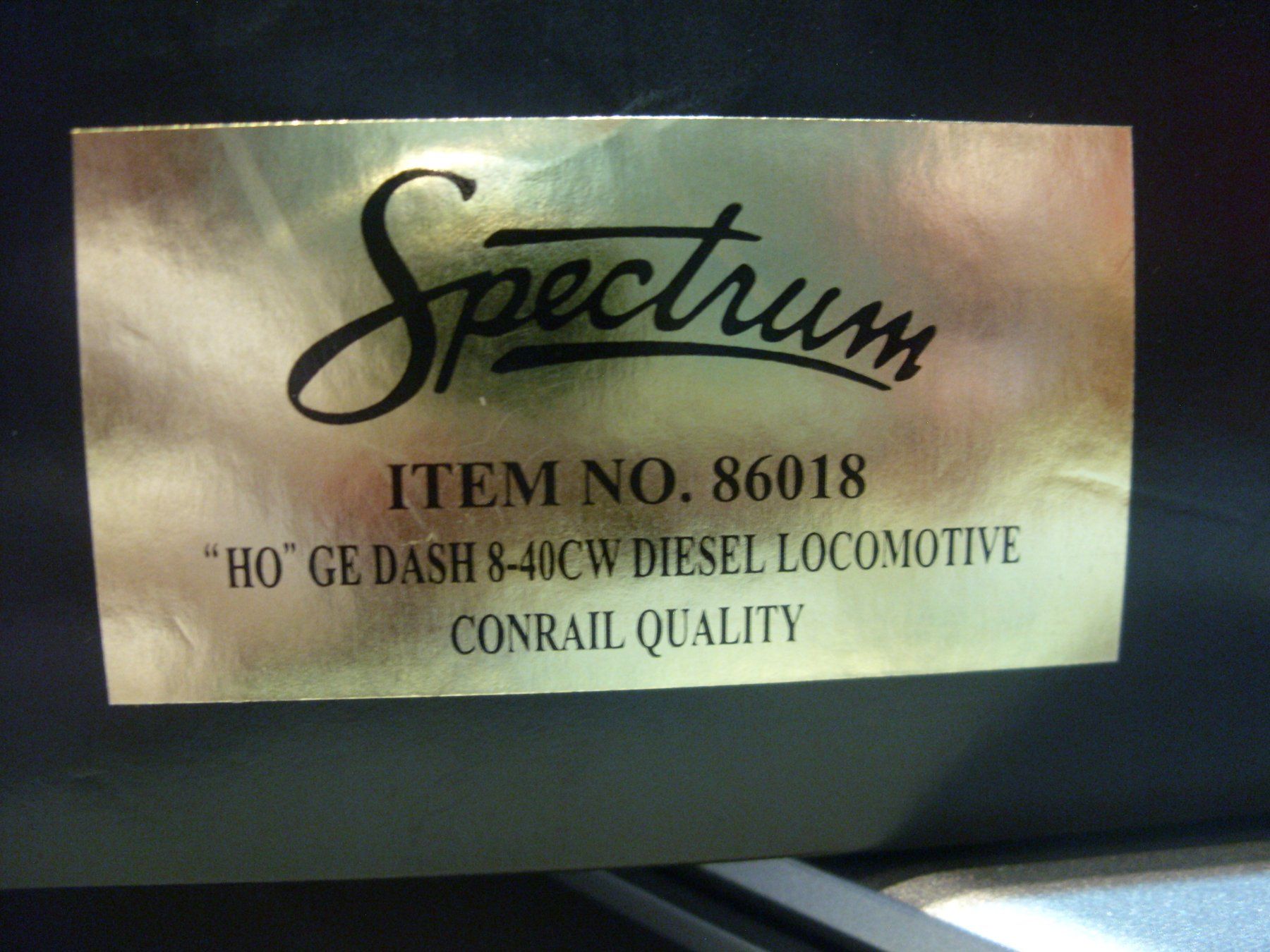 Spectrum Modellini di ferrovie: Spectrum (Bachmann)  H0  Dash 8-40CW Conrail DC analog – Nuovo (secondo la descrizione) da Untersiggenthal venduto da Gumel50 7