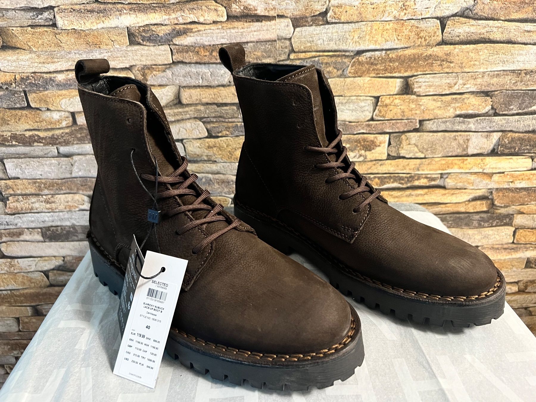 Scarpe da uomo: Selected Homme Ricky Gr. 40 – Nuovo e nell'imballaggio originale da Bern venduto da No1e 1