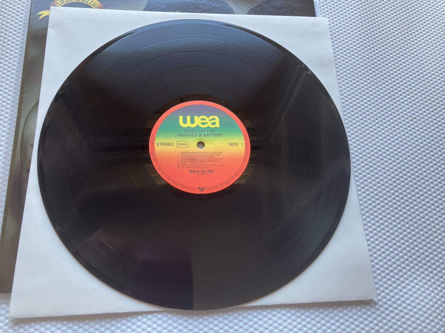 Dischi in vinile: Rose Tattoo – Usato da Aarwangen venduto da Jukebox3 4