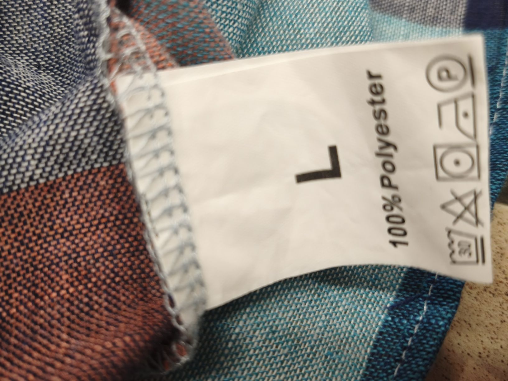 Camicette: Bluse kariert 100% Polyester Groesse L neuwertig – Nuovo (secondo la descrizione) da Emmetten venduto da SecondhandSiska 3