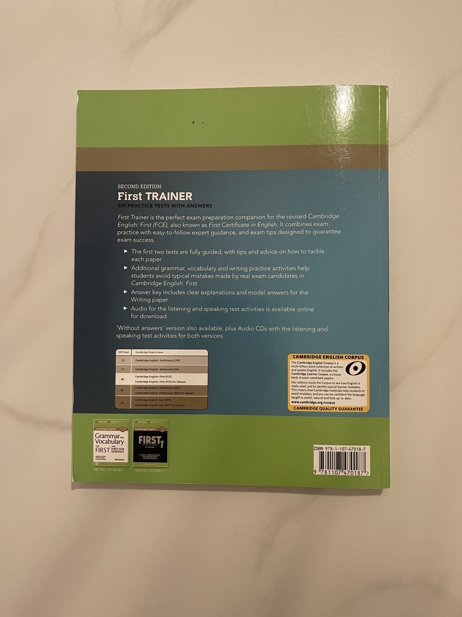 Bücher: Cambridge First Trainer, Second Edition – Neu (gemäss Beschreibung) aus St. Gallen von absky 1