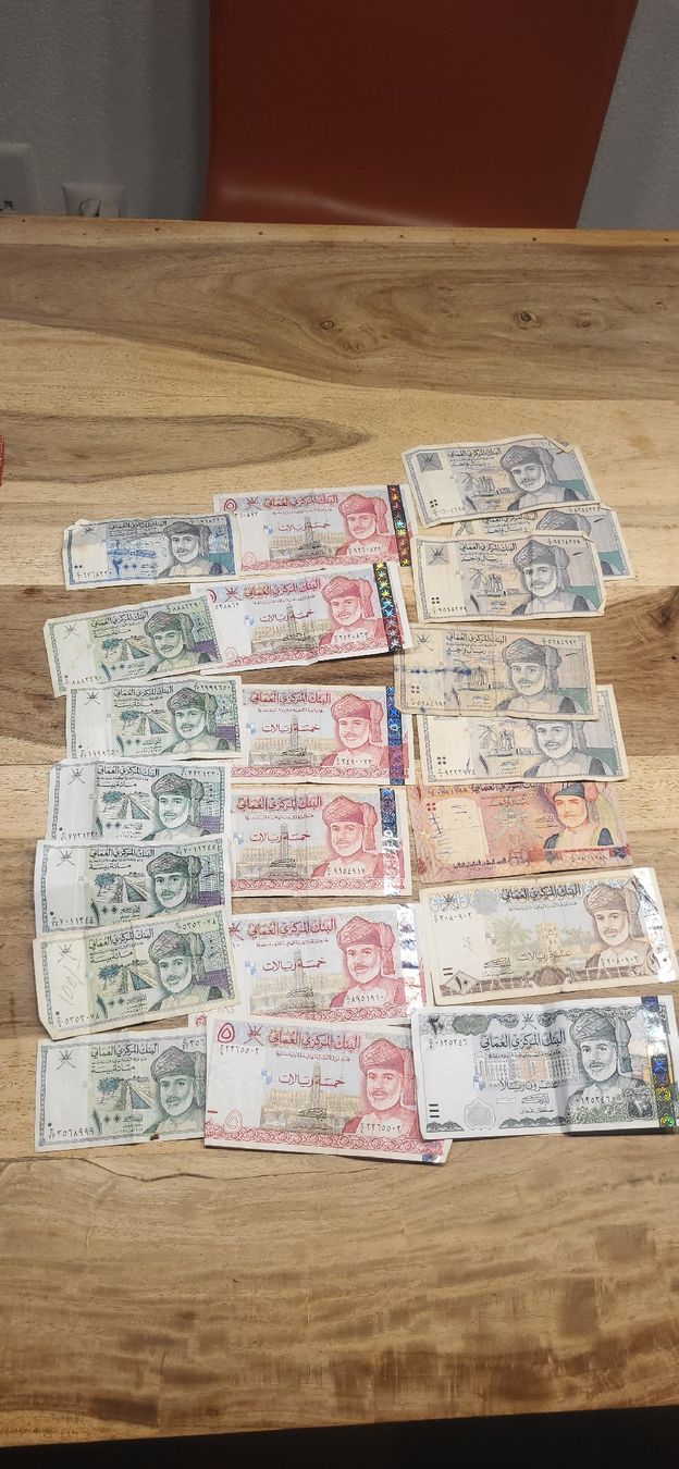 Billets de banque: une collection de billets Rial omanais – D'occasion à Boll par BollArtAntik 1