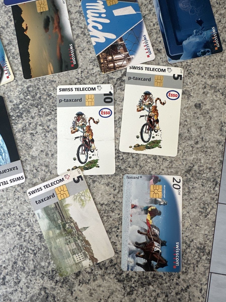 Swisscom Telefon- & Taxkarten: 24 SWISS TELECOM TAXCARD – Gebraucht aus Basel von ros_sb8c 1
