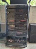Technics HiFi-Anlage mit Plattenspieler, CD-Player, Kassette