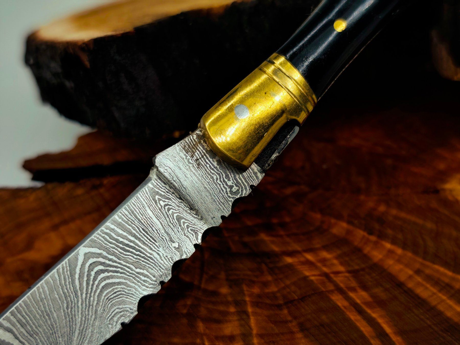 Accessori: Laguiole Damast Messer Klappmesser echtes Damastmesser – Nuovo e nell'imballaggio originale da Arlesheim venduto da Premius_1 4