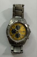 Festina Chronograph 16169 mit gelbem Zifferblatt – defekt