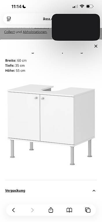 Ikea Mobili per bagno: Waschbeckenunterschrank – Usato da Bönigen venduto da Saratr03 1