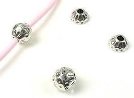 Verschluss Magnet, 4mm Loch, altversilbert