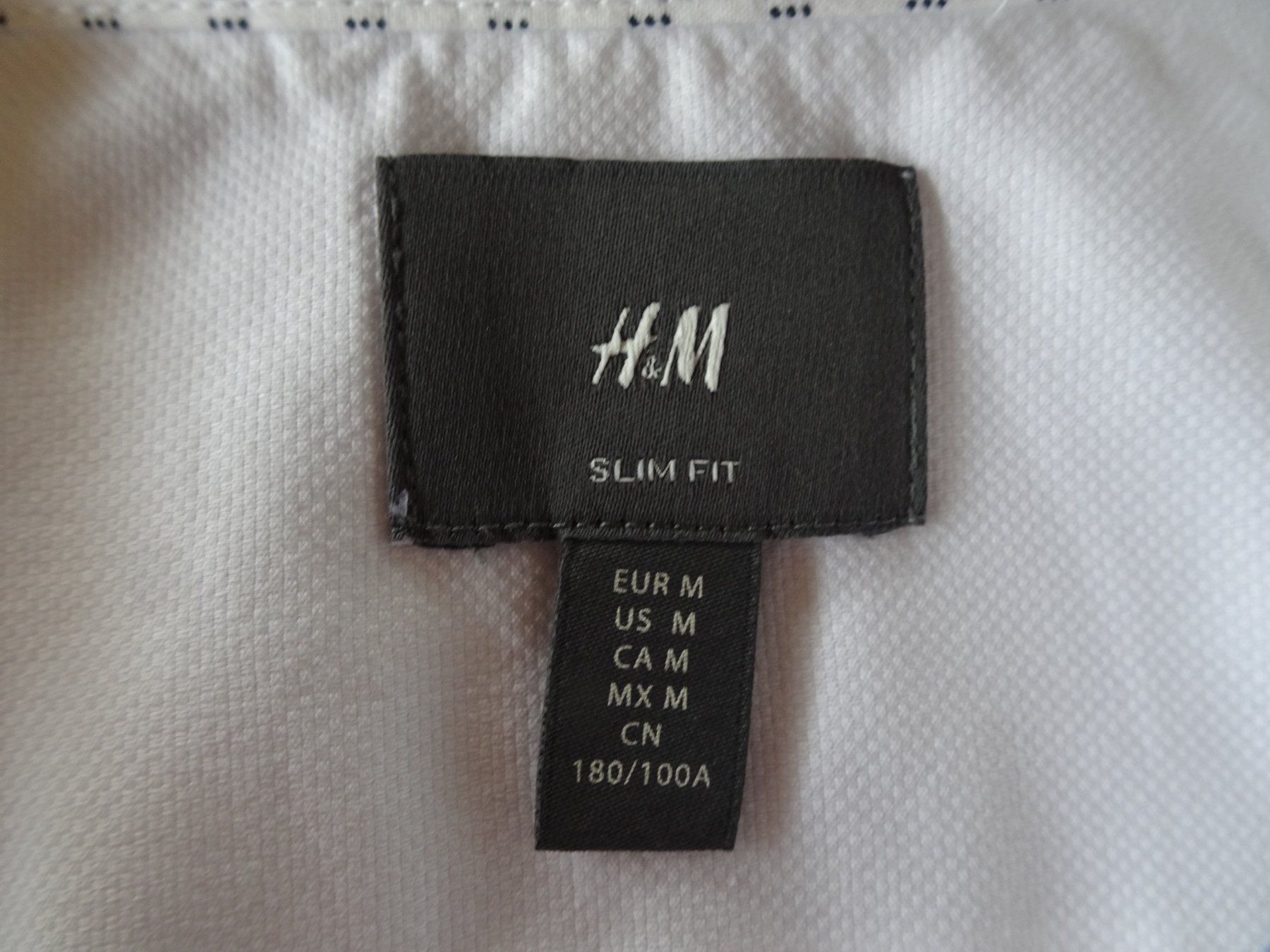 H&M Camicie: Herren Hemd Weiss Gr. M – Usato da Langenbruck venduto da nemokalo 2