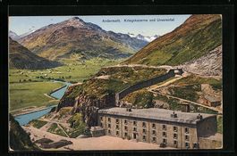 Andermatt, Kriegskaserne und Urserental