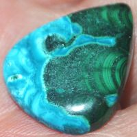 Cabochon L-1501 – Azurit Malachit – 22x18mm