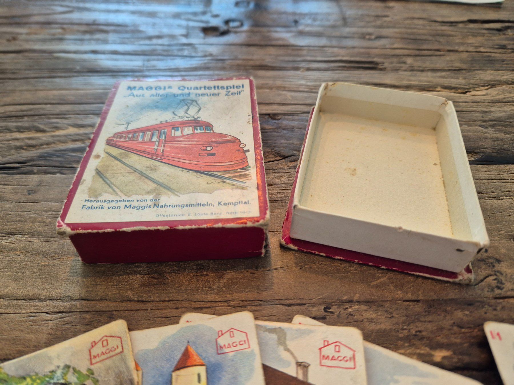 Giochi: Antikes Maggi Quartettspiel um 1950 – Usato da Berg SG venduto da Bolle01 5