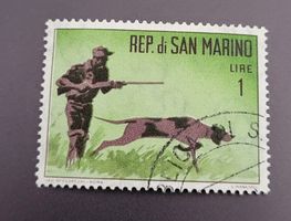 San Marino motiv briefmarke