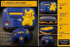 Nintendo 64 pikachu Edition 