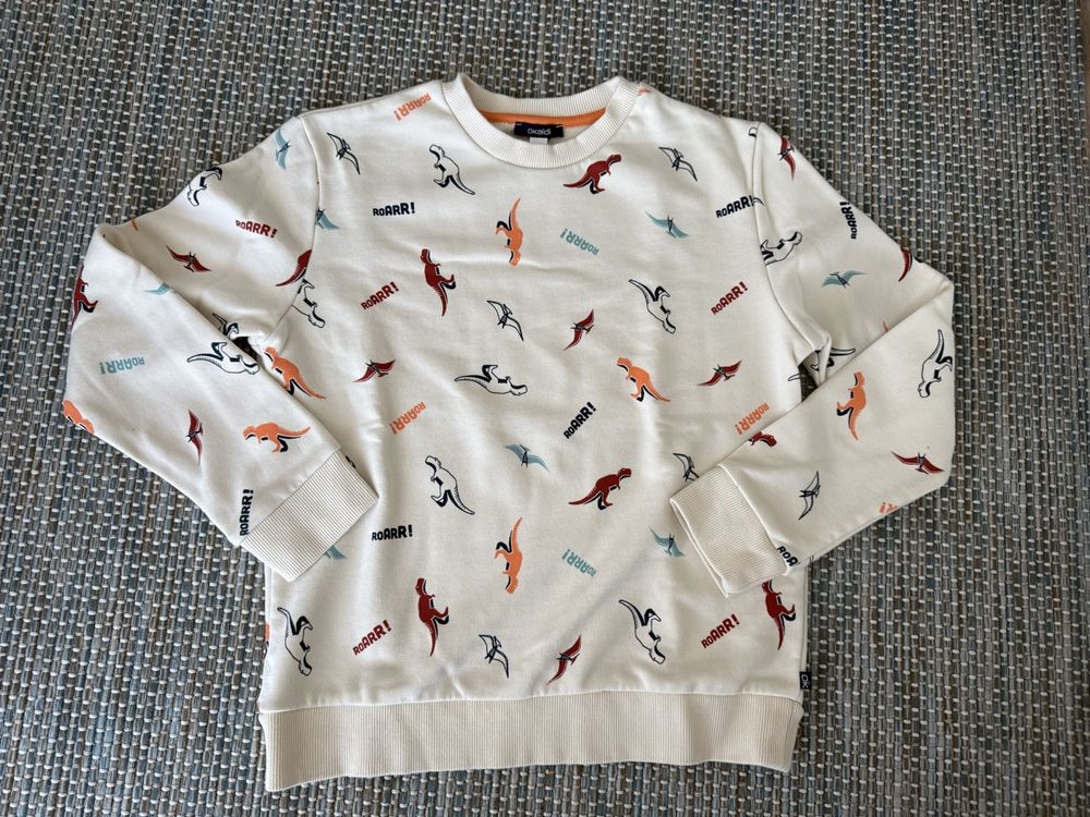 Sweat-shirt Okaïdi dinosaures taille 152 1