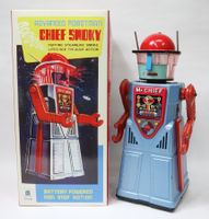 Blech Roboter Mr. Chief Smoky Robotman, Mystery Action