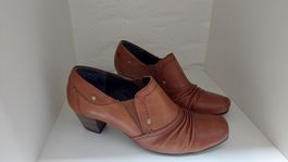 Braune Leder-Schuhe Grösse 36