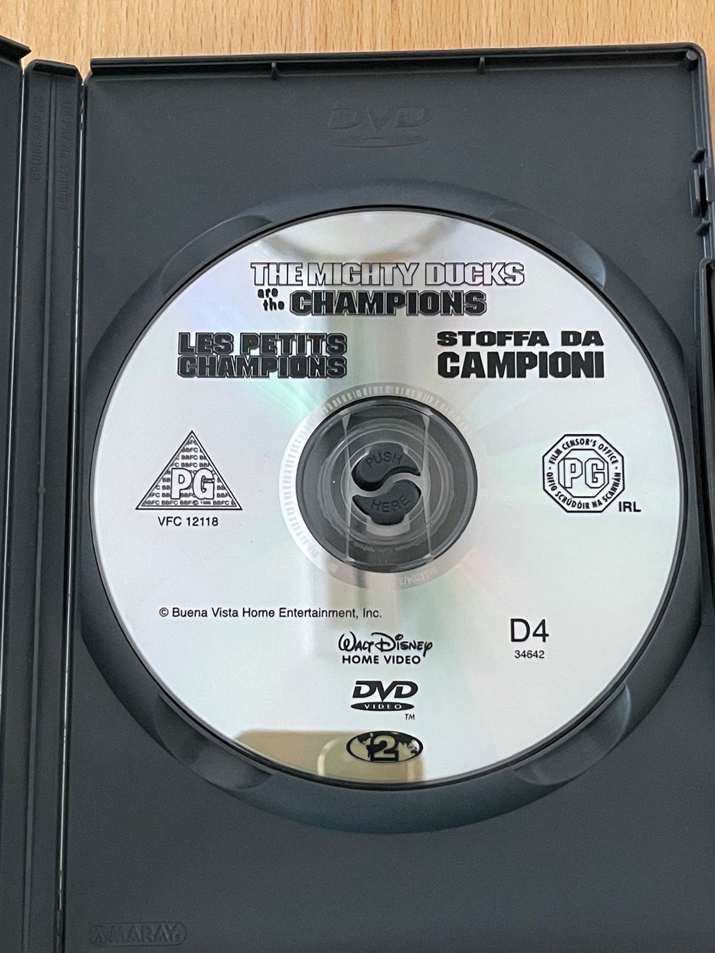 Alle DVDs: Stoffa da Campioni Disney (Mighty Ducks) – Gebraucht aus Rüti ZH von alumedien 2