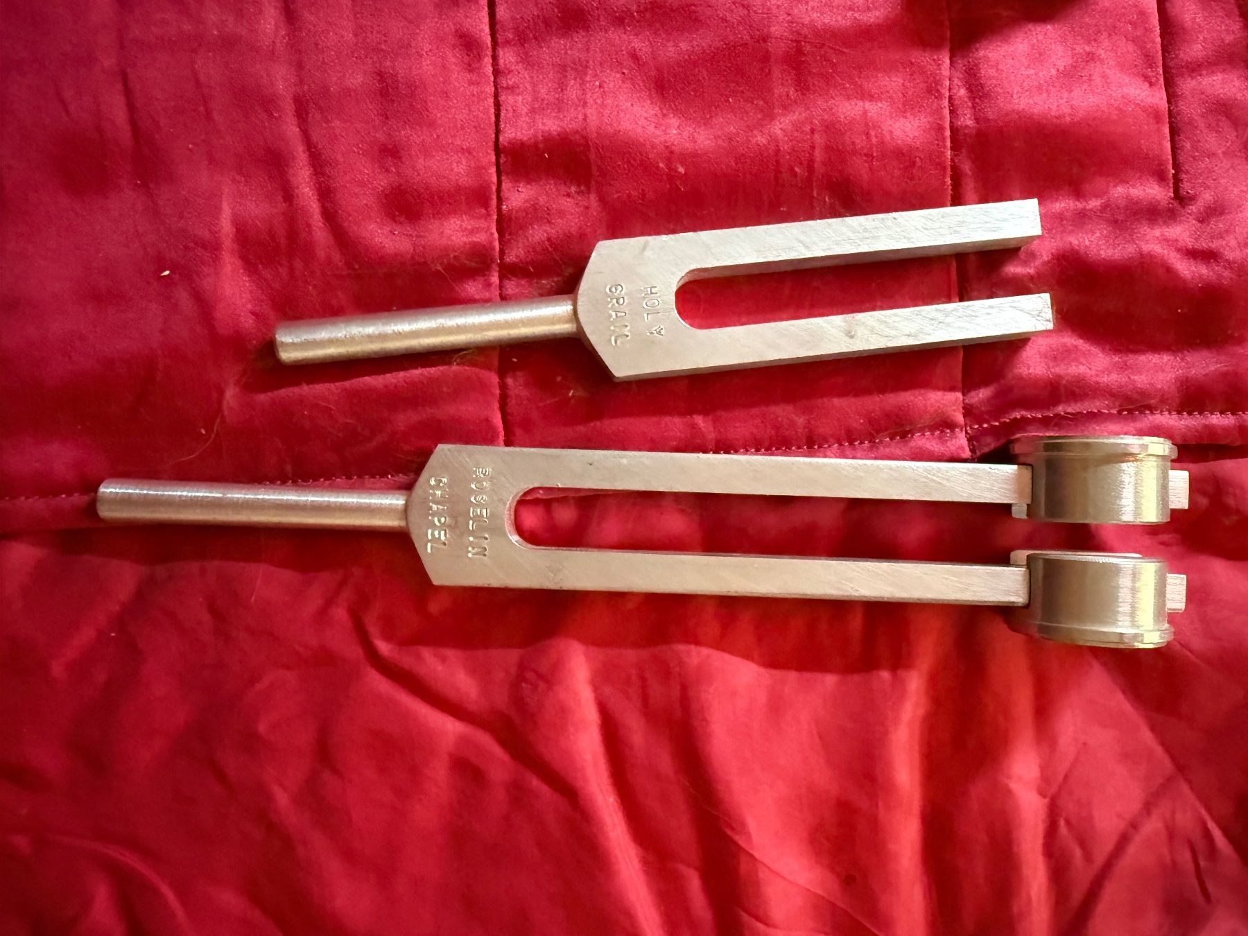 Musikinstrumente: Exklusives Klanggabel-Set | Therapie/ klarer, feiner Klang – Gebraucht aus Kreuzlingen von Hara25 4