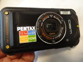 PENTAX W90  DIGITAL12.1MP KAMERA-OHNE ZUBEHOREN-NICHT LÄÜFT