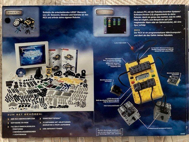 Lego Kit di costruzioni: Lego Mindstorms Robotics Invention System 2.0 gebraucht – Usato da Niederuzwil venduto da wol_kw8x 1