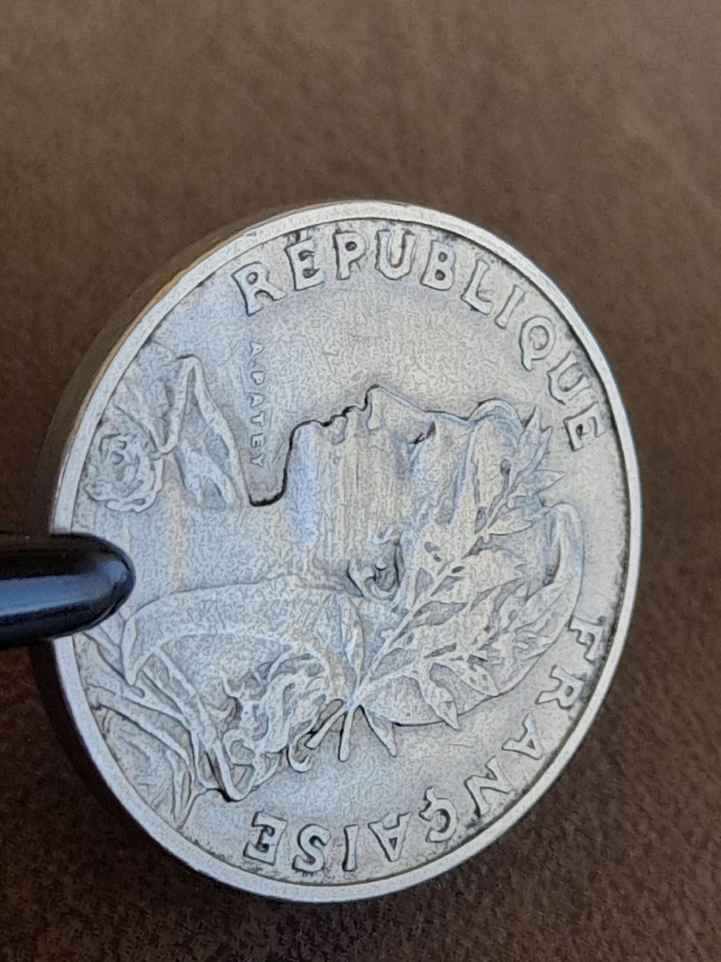 Alle Münzen: 25 Centimes 1903 Frankreich  – Gebraucht aus Basel von Basel_20 4