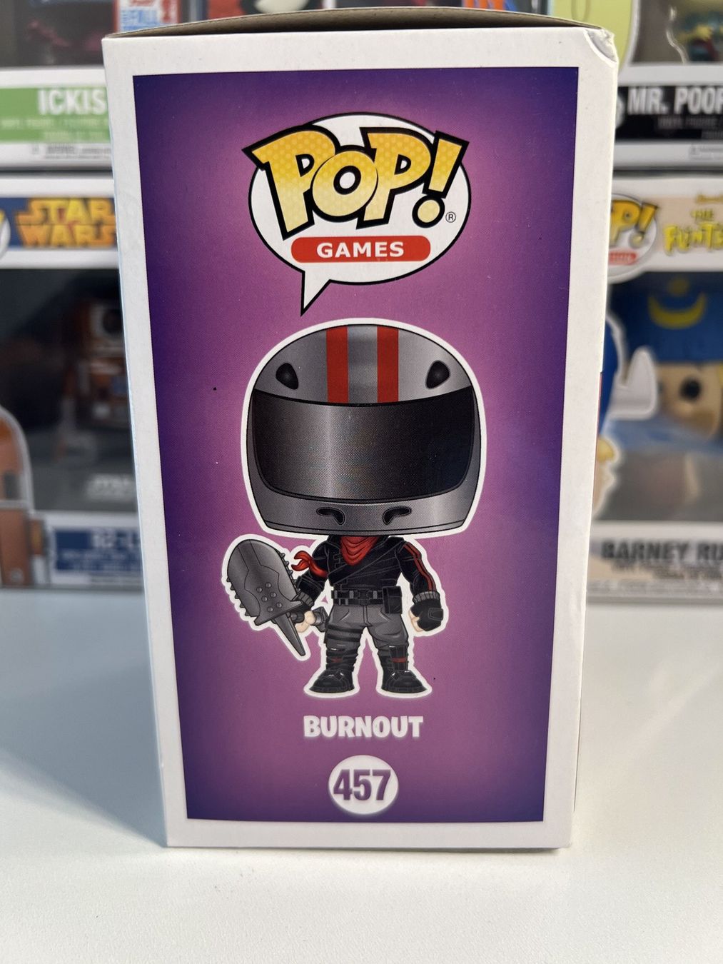 Funko Statuette: Funko POP! Games Fortnite Burnout – Nuovo e nell'imballaggio originale da Le Mouret venduto da perfectbijou 1