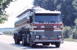 TG Scania 112M Tanklastzug Ingoldmüller  Foto