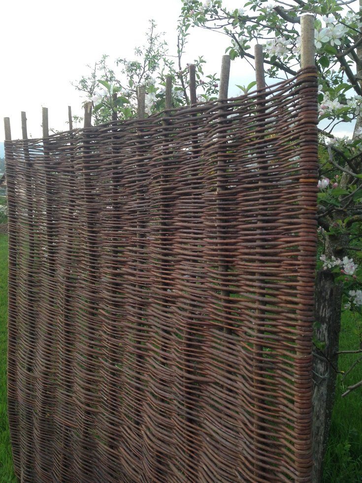 Sichtschutz: Weidenzaun ohne Rahmen 180x180cm – Neu und originalverpackt aus Thunstetten von chriguoester 2