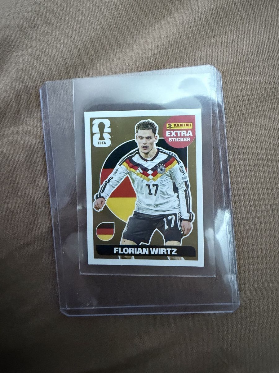 Panini Carte collezionabili: Extra Sticker Wirtz Gold – Usato da Renens VD venduto da Eduardo27.
