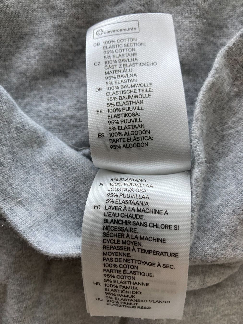 Pantaloni: Hose grau mit Füsschen – Usato da Muttenz venduto da Juvenile33 4