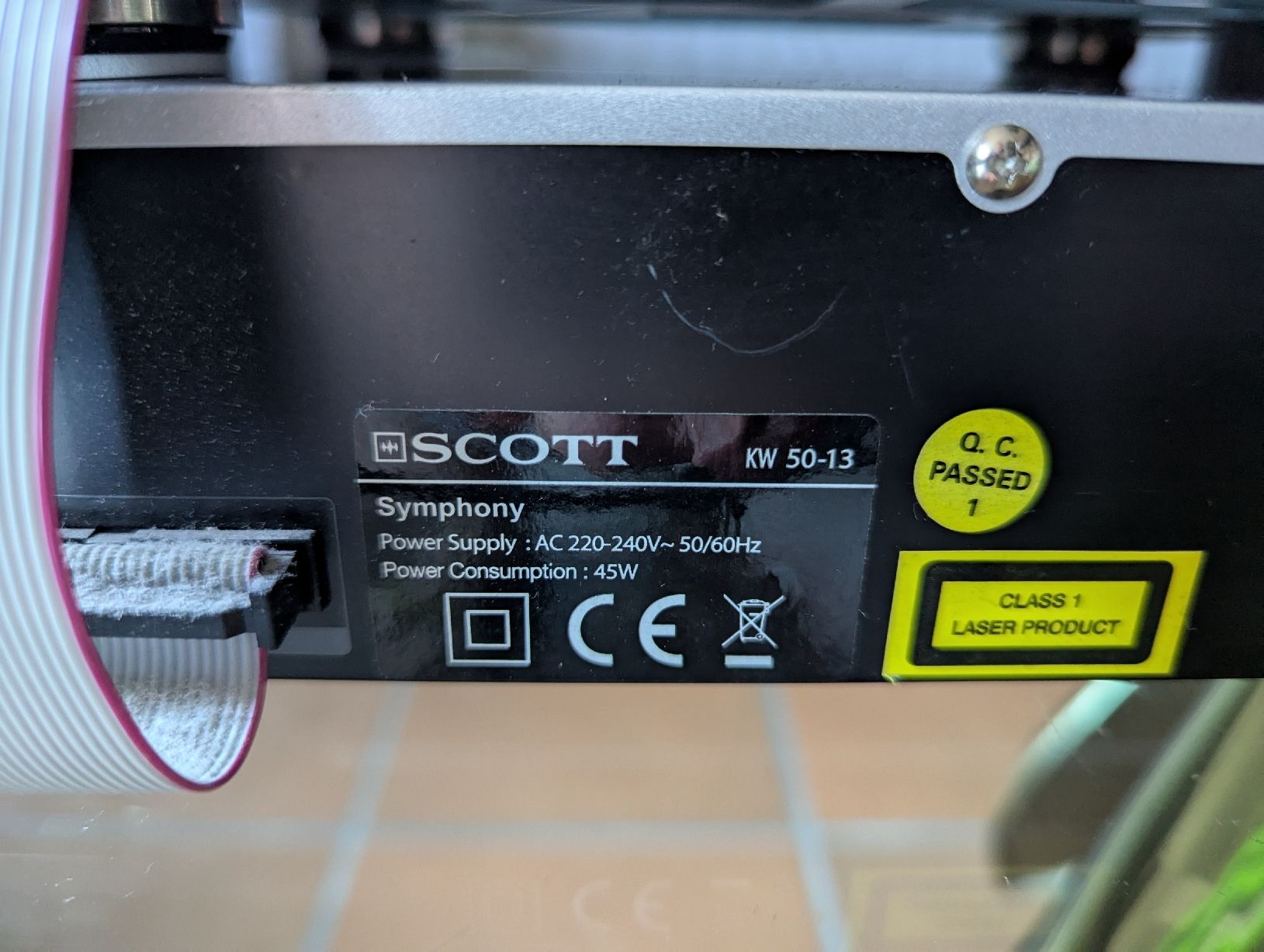 Lettore multimediale & Streamer: Scott Symphony KW 50-13 Audio System - CD Player & Speakers – Usato da Aathal-Seegräben venduto da Kupidon14 3