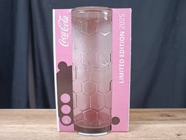 Coca Cola Glas McDonald's Limited Edition 2025 Rosa NEU+OVP