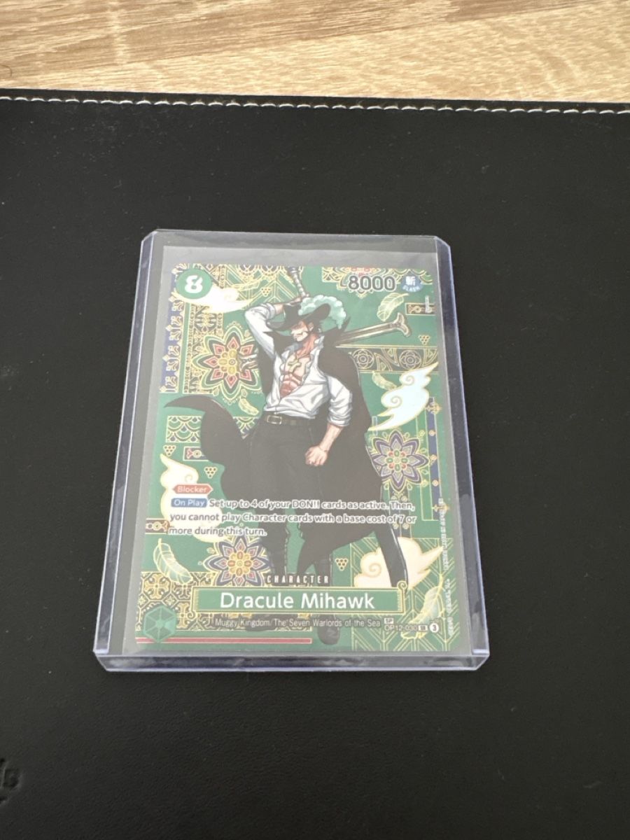 Bandai Carte collezionabili: One Piece Card Game Dracule Mihawk SP OP12-030 – Usato da Wetzikon ZH venduto da regula.mrk 1