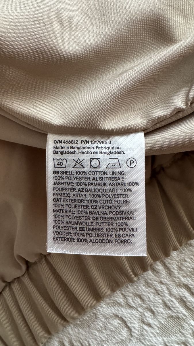H&M Giacche: Sommerjacke mit Kragen, Beige – Nuovo (secondo la descrizione) da Hünenberg See venduto da Schulers 6