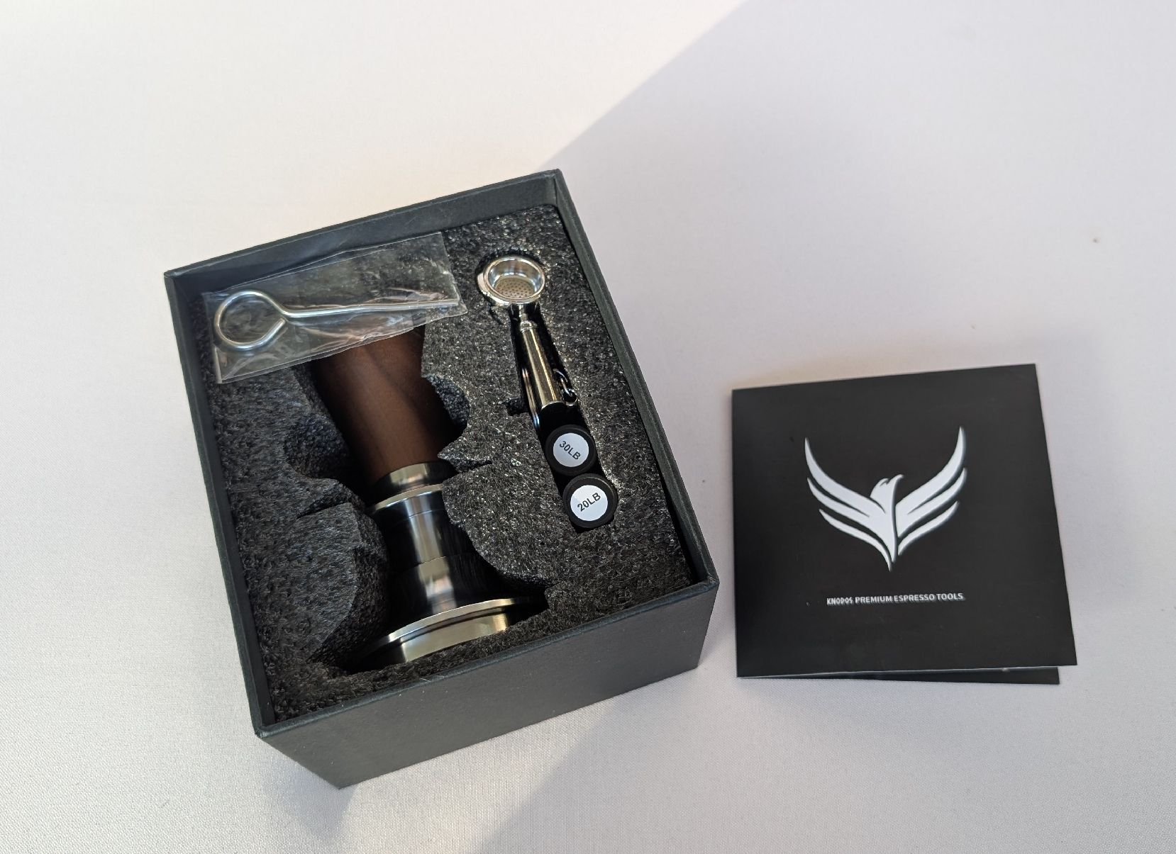 Macchine per caffè & Macchine per espresso: Tamper Knodos V2, 57mm – Nuovo (secondo la descrizione) da Olten venduto da Rstraehl 3