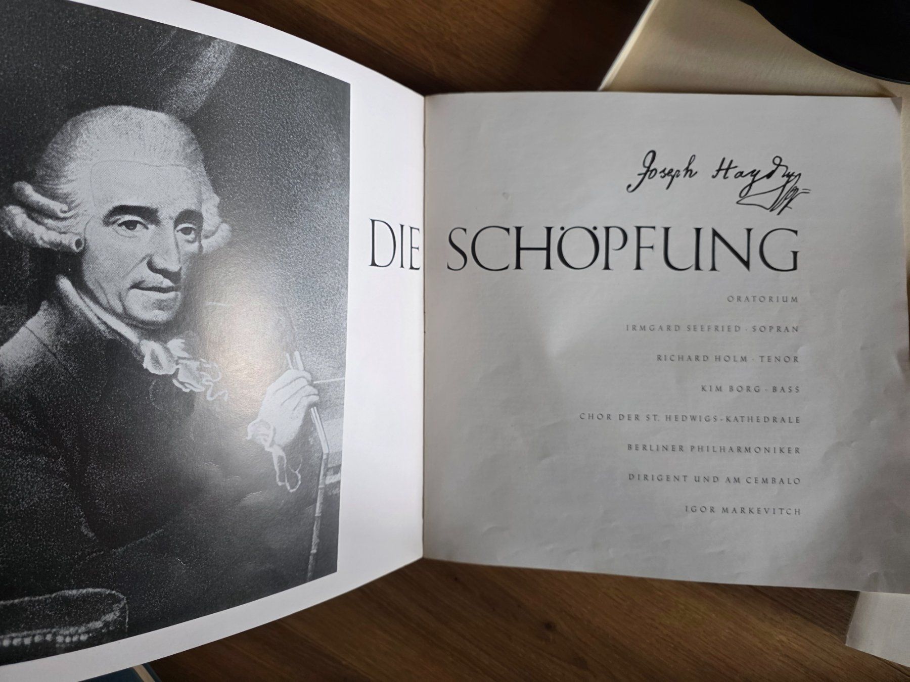 Dischi in vinile: LP Box Klassik Joseph Haydn - Die Schöpfung – Usato da Walterswil BE venduto da Lonitti 2